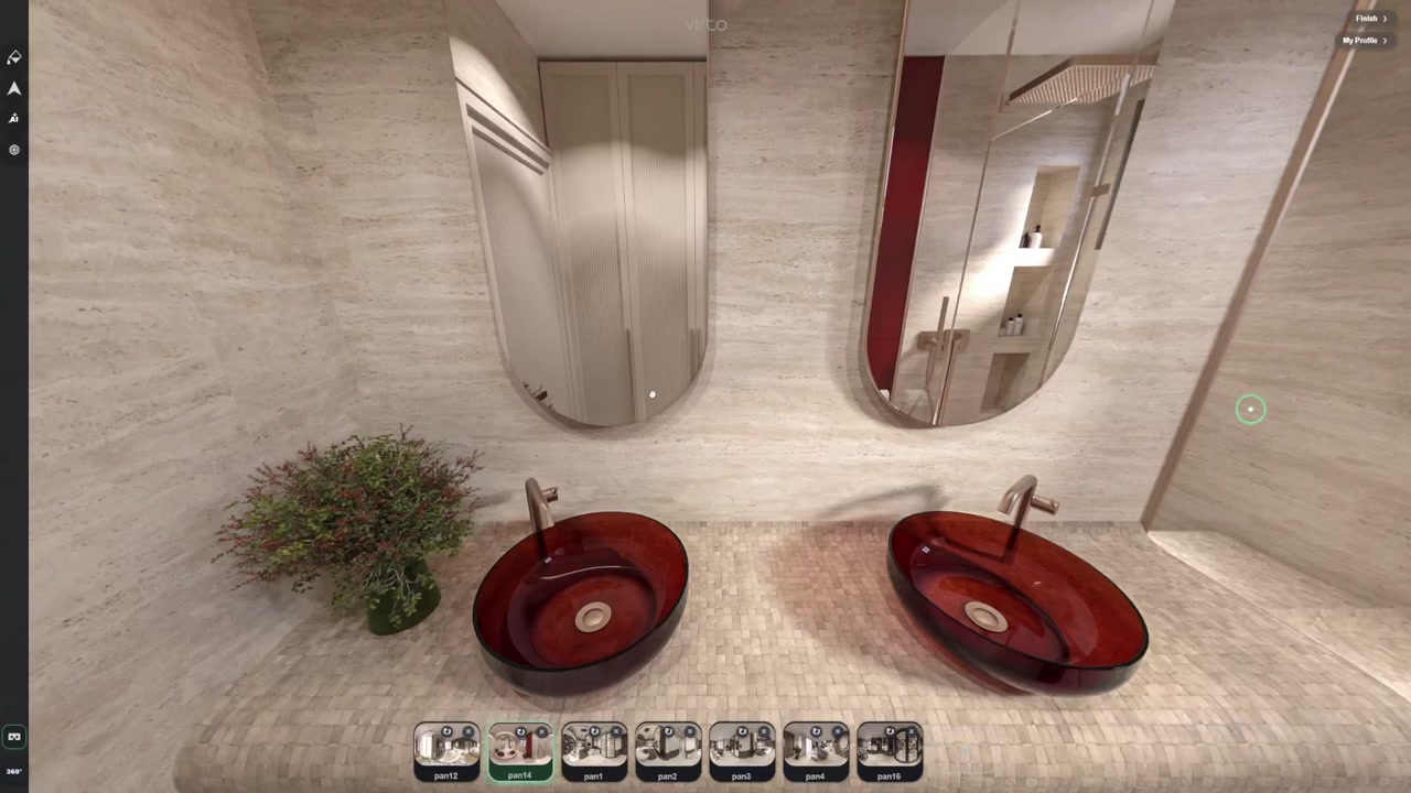 Interactive Hotspots for Virtual Tours
